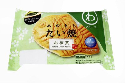 ふわもちたい焼・お抹茶