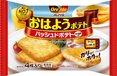 オレアイダ おはようポテト スクウェアタイプ （4枚入り）