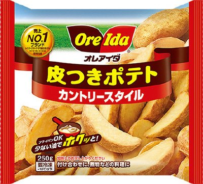 オレアイダ 皮つきポテト カントリースタイル ２５０ｇ