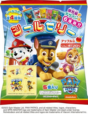 パウ・パトロールシールゼリー