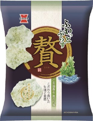 ふわっとぷらす　ごま油香る青のり味
