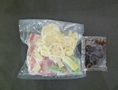 豚肉とたけのこの黒酢あん