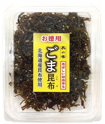お徳用トレーごま昆布