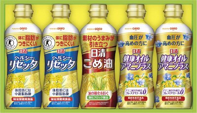 日清こめ油＆ヘルシーオイルギフト　ＢＰＨ－２５