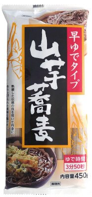 早ゆでタイプ　山芋蕎麦　４５０ｇ
