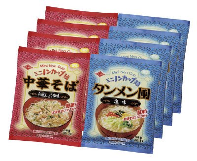 ミニノンカップ麺らーめんセット