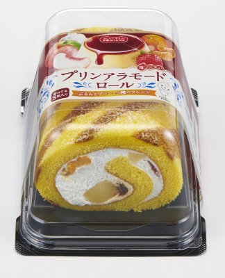 プリンアラモードロール