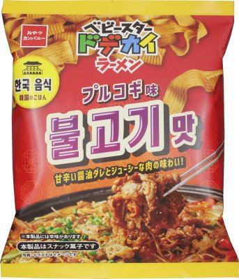 ベビースタードデカイラーメンプルコギ味