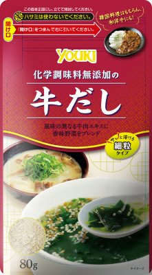 化学調味料無添加の牛だし／細粒