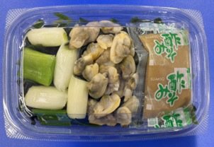 あさりとわかめの酢味噌和え