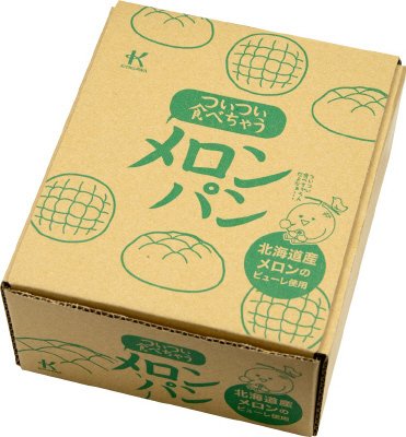 ついつい食べちゃうメロンパン