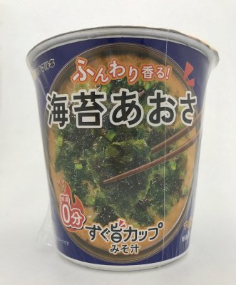 すぐ旨カップみそ汁海苔あおさ