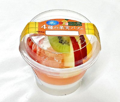 ４種の果実パフェ