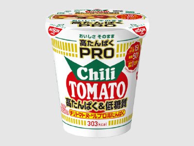 カップヌードルＰＲＯ　高たんぱく＆低糖質　チリトマトヌードル