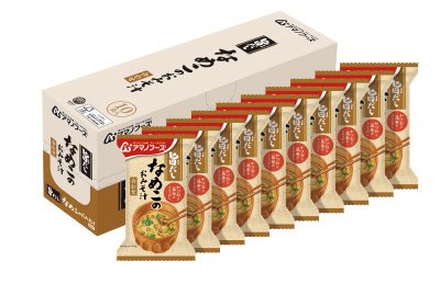 旨だし　なめこのおみそ汁(合わせ)