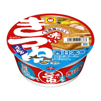全国味くらべ　赤いきつねうどん　西日本編