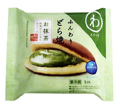 ふんわりどら焼・お抹茶