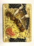 焼き鯖と帆立のお弁当