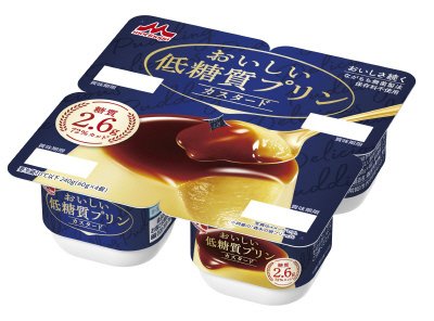 おいしい低糖質プリンカスタード4個パック