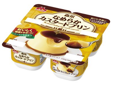 森永なめらかカスタードプリン4個パック
