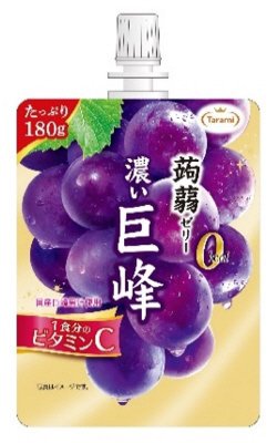 濃い0kcal蒟蒻ゼリー巨峰