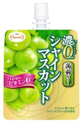 濃い0kcal蒟蒻ゼリーシャインマスカット