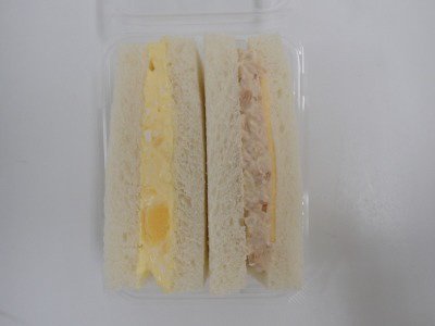 たまご＆ツナチーズサンド