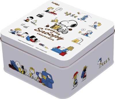 スヌーピー缶チョコチップ