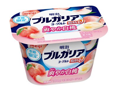 明治ブルガリアヨーグルト脂肪０爽やか白桃