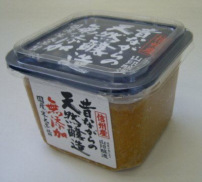 昔ながらの天然醸造無添加