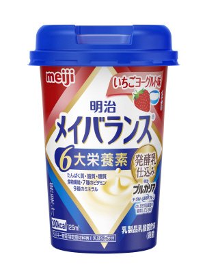 明治メイバランスMiniカップ　いちごヨーグルト味