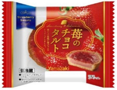 苺のチョコタルト