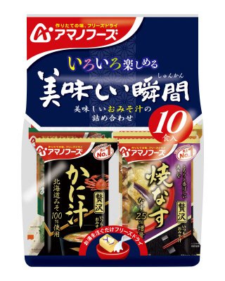 美味しい瞬間みそ汁１０食セットＧ