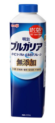 明治ブルガリアのむヨーグルトLB81プレーン無添加