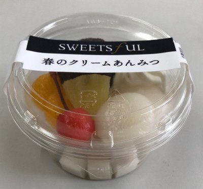 スイーツフル　春のクリームあんみつ