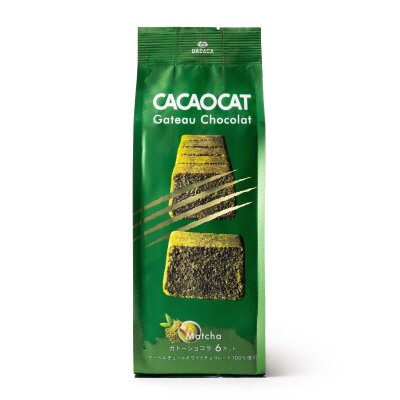CACAOCAT Gateau Chocolat 抹茶