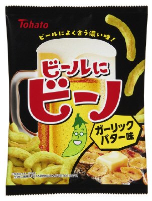 ビールにビーノガーリックバター味