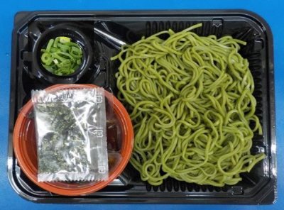 茶そば（宇治抹茶使用）