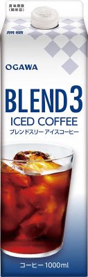 ブレンド３ アイスコーヒー 無糖