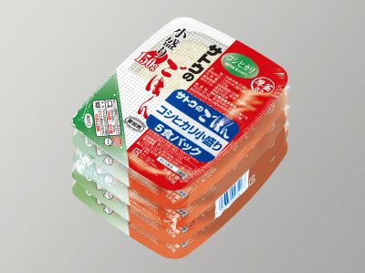 サトウのごはん　コシヒカリ小盛り　5食パック