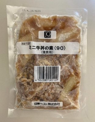 ＪＧミニ牛丼の素（９０）
