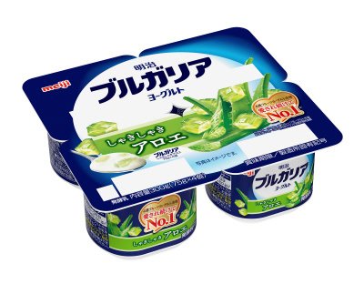 明治ブルガリアヨーグルトしゃきしゃきアロエ