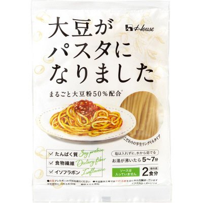 ２００ｇ大豆がパスタになりました