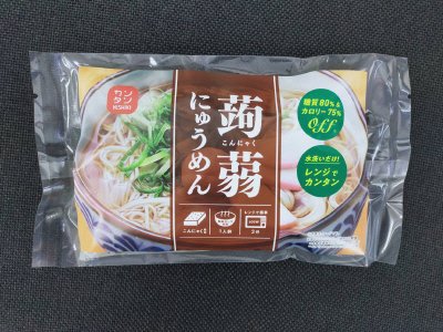 蒟蒻にゅうめん