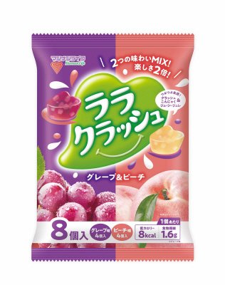 ララクラッシュアソートグレープ＆ピーチ