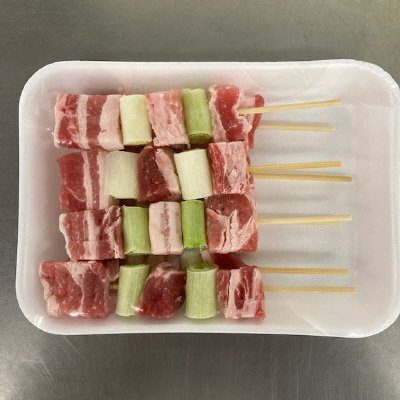 冷凍豚バラネギマ串　トレー