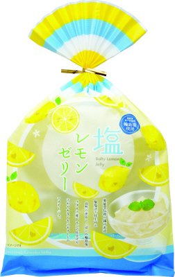 ４個巾着　輪島塩入り塩レモンゼリー　ＫＳＬ－４