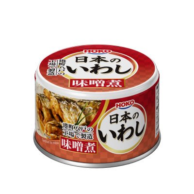 日本のいわし　味噌煮