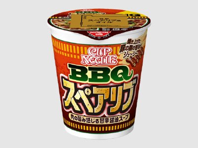 カップヌードル　ＢＢＱスペアリブ　ビッグ