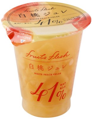 フルーツフレッシュ　白桃ジュレ